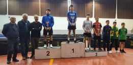 Pódio Sub15 Masculinos Individuais