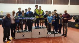 Pódio Sub13 Masculinos Equipas