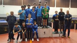 Pódio Sub15 Masculinos Equipas