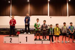 Pódio Sub11 Masculinos Individuais